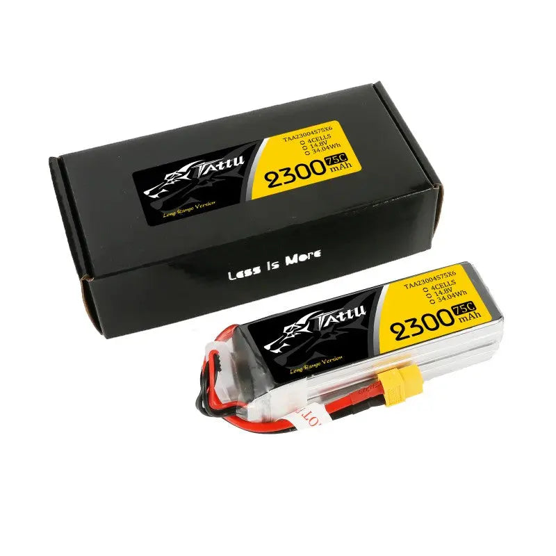 TATTU 2300mAh 11.1V 75C 3S1P Lipo Battery. Hi Tech xyz