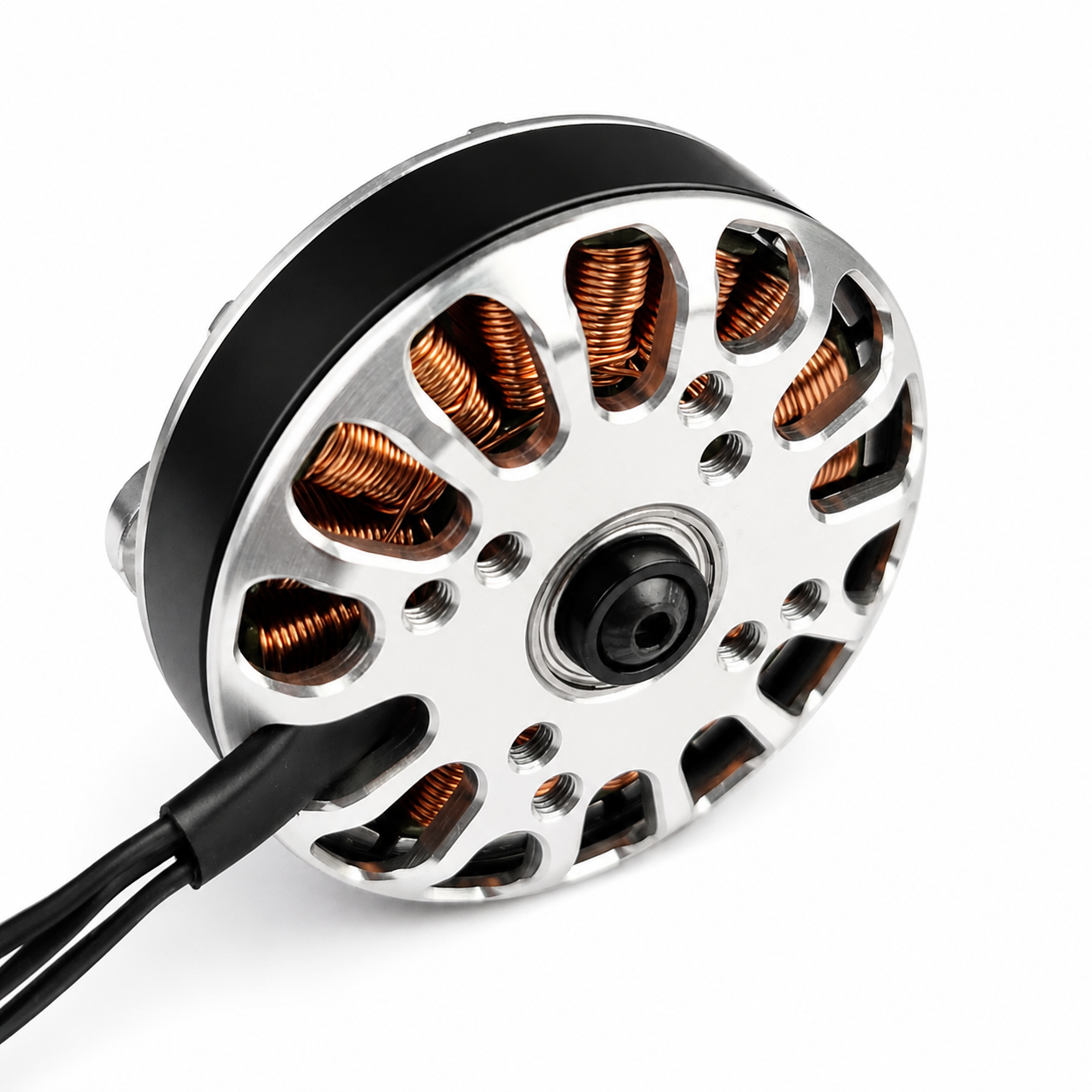Tarot 4006 MT Brushless Motor Size Comparison in Hand