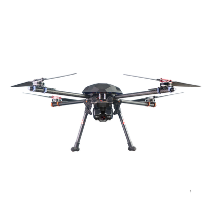 Hi Tech xyz ShadowEye 650 Max –  Industrial Surveillance & Cargo Drone (60 Min Flight, 1.7kg Payload)