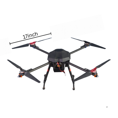 Hi Tech xyz ShadowEye 650 Max –  Industrial Surveillance & Cargo Drone (60 Min Flight, 1.7kg Payload)