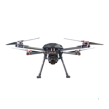 Hi Tech xyz ShadowEye 650 Max –  Industrial Surveillance & Cargo Drone (60 Min Flight, 1.7kg Payload)
