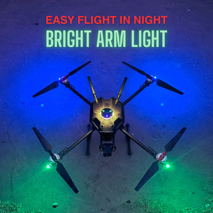 Hi Tech xyz ShadowEye 650 Max –  Industrial Surveillance & Cargo Drone (60 Min Flight, 1.7kg Payload)