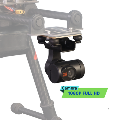 Hi Tech xyz ShadowEye 650 Max –  Industrial Surveillance & Cargo Drone (60 Min Flight, 1.7kg Payload)