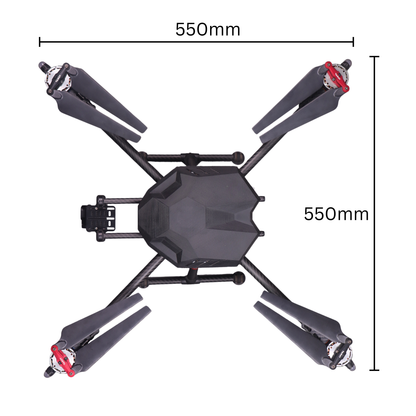 Hi Tech xyz ShadowEye 650 – Industrial Surveillance & Cargo Drone (65 Min Flight, 1.2kg Payload)