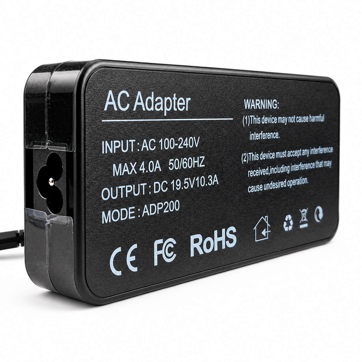 ToolkitRC ADP200 AC power cord included in package