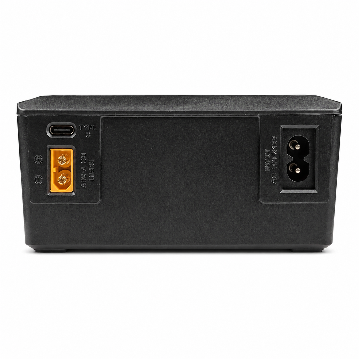 Rear connection panel of ToolkitRC M6DAC charger
