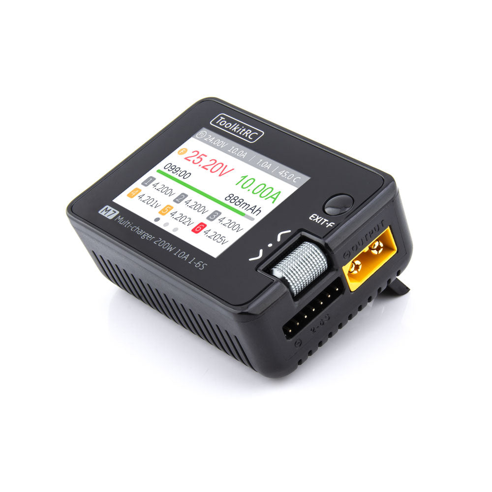 ToolkitRC M7 multifunctional balance charger for RC batteries