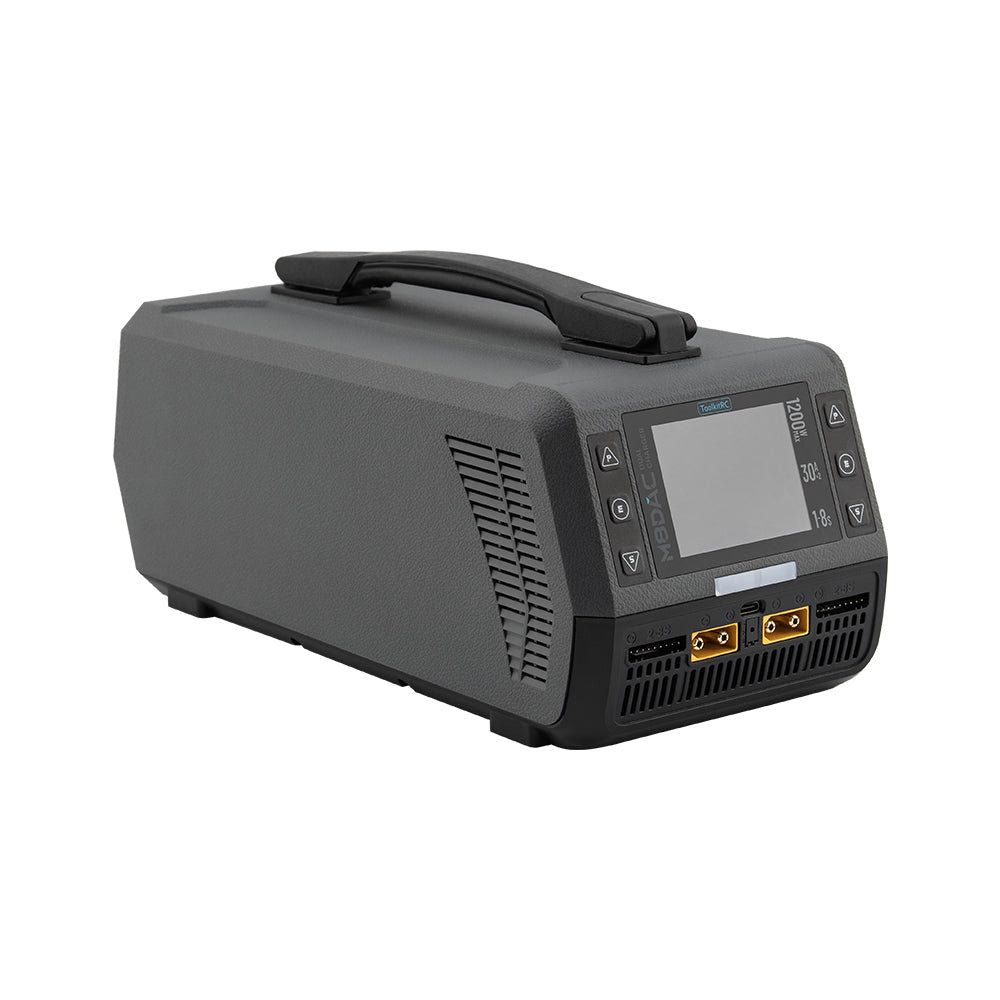 Side profile of ToolkitRC M8DAC charger