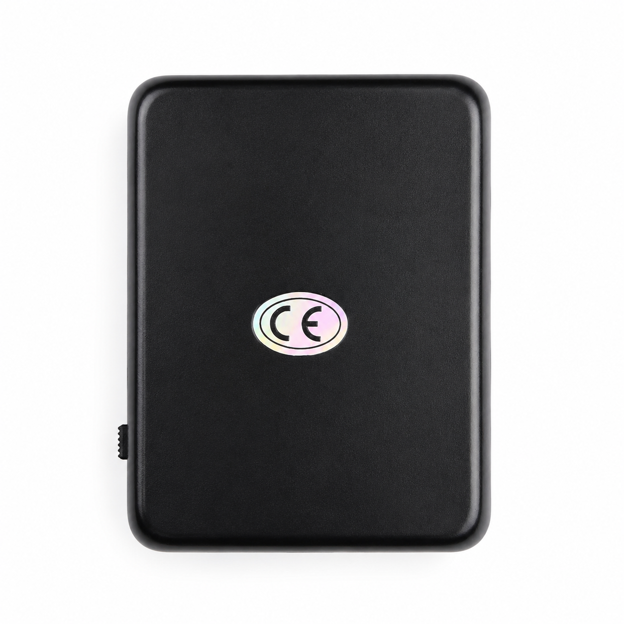 Rear side of ToolkitRC MC8 battery multi checker