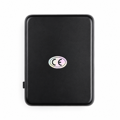Rear side of ToolkitRC MC8 battery multi checker