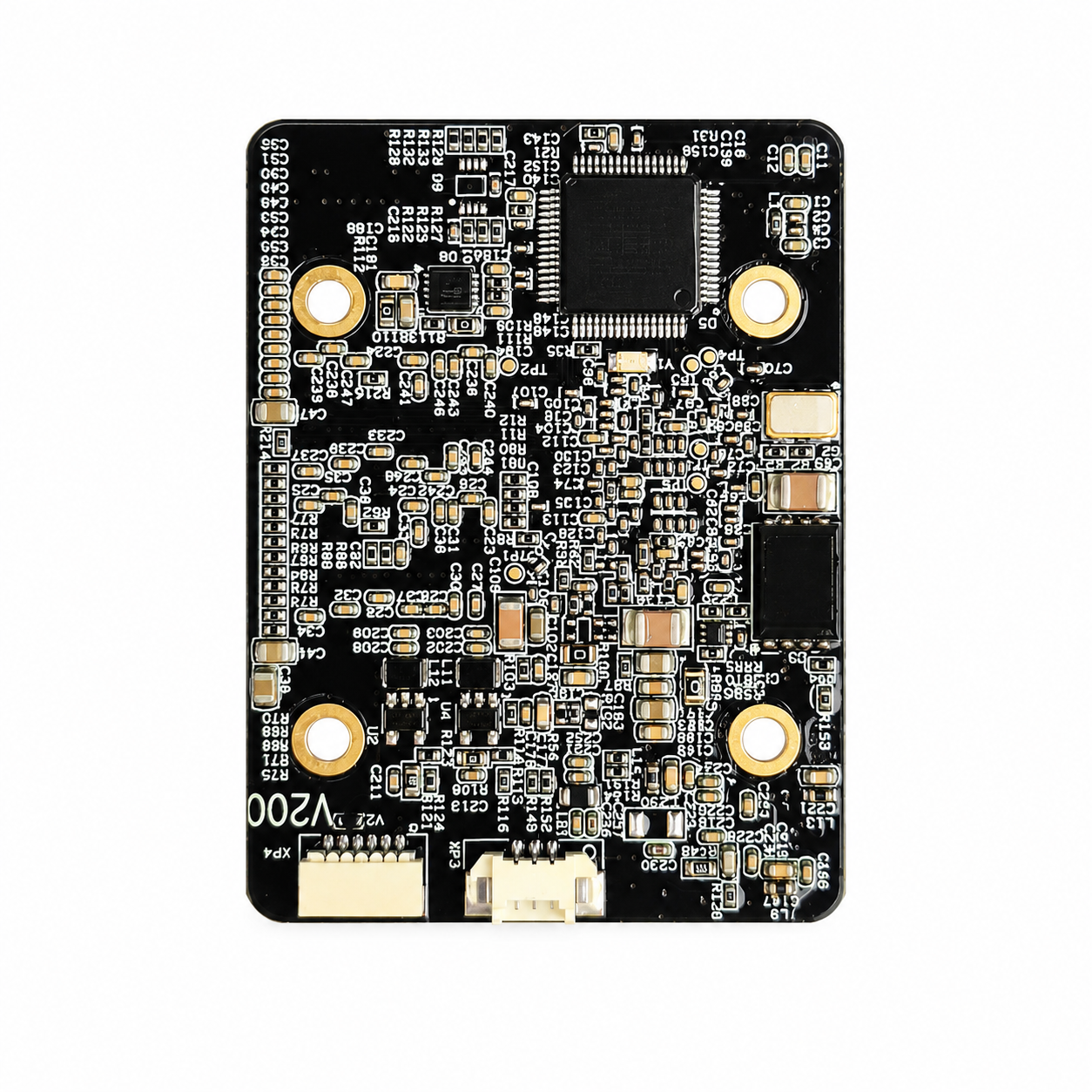 Back Side of AI Visual Recognition Circuit Board for UAV