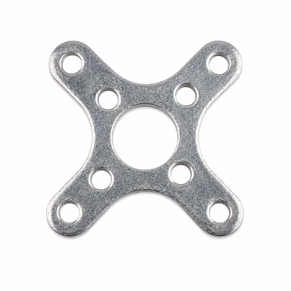 Front view of X type cross holder for 22xx brushless motor