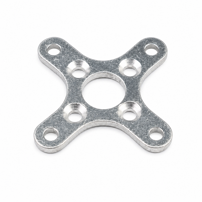 X type cross motor holder with mounting screw holes