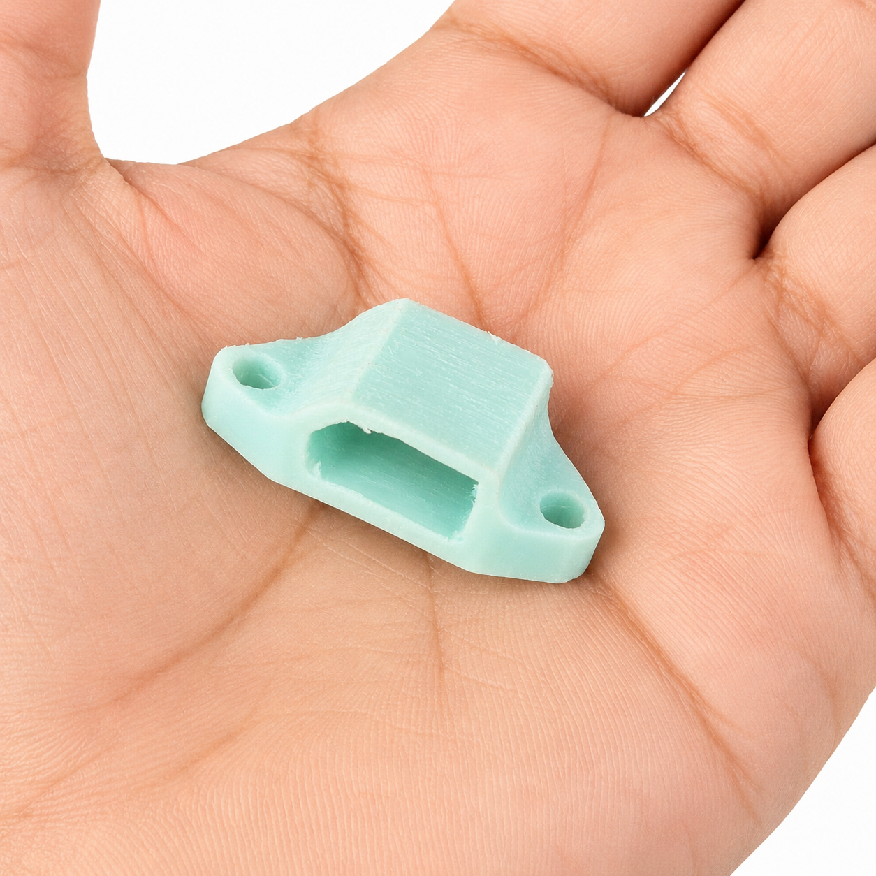 Perspective View of Lightweight TPU XT60 Connector Holder for Drone Battery Connector