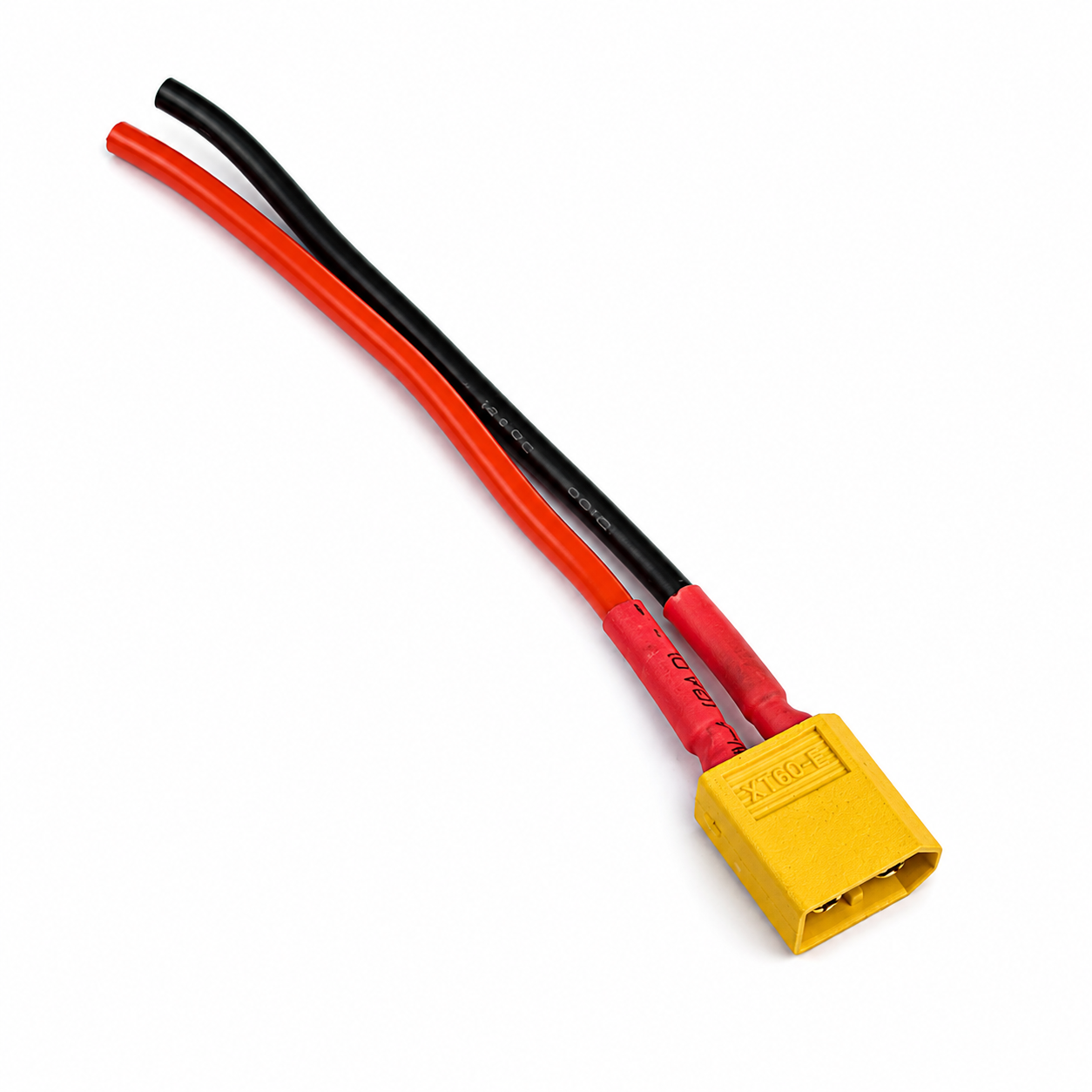 XT60 female connector with 10cm 14AWG silicone wire for RC and FPV drones