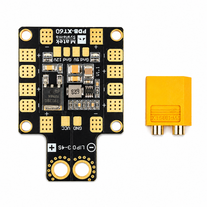 XT60 power distribution board for FPV drone